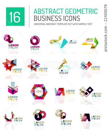 Abstract business icons 22408076
