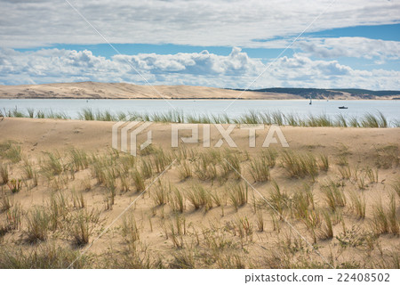 View of The Arcachon Bay, Aquitaine, France View of The Arcachon Bay, Aquitaine, France 22408502