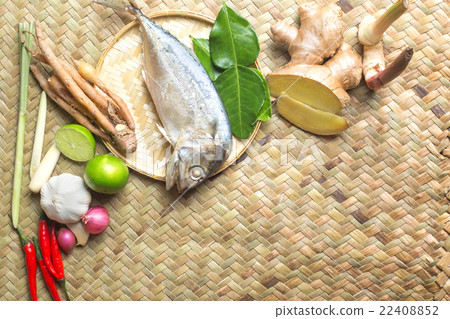Thai food Ingredient of Tom Yum spicy soup Thai food Ingredient of Tom Yum spicy soup 22408852