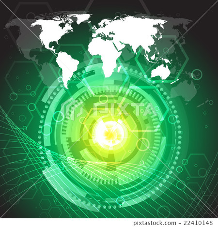 Hi-tech vector background Hi-tech vector background 22410148