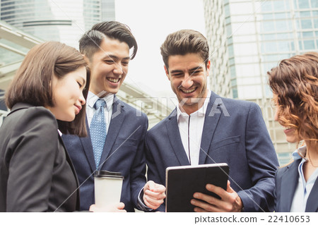 Business people working Business people working 22410653