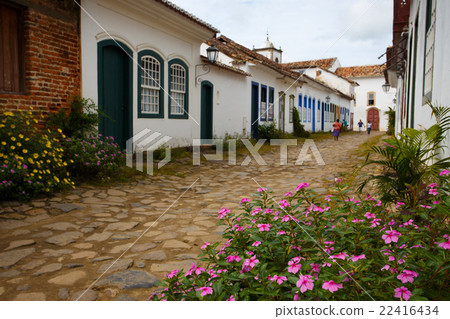 streets of the historical town Paraty Brazil streets of the historical town Paraty Brazil 22416434