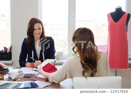 Fashion atelier showroom. Fashion atelier showroom. 22417958