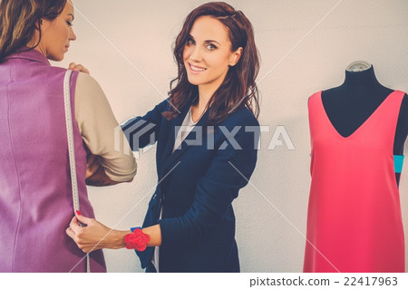 Fashion atelier showroom. Fashion atelier showroom. 22417963