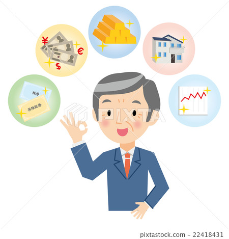 資深男性理財規劃師 資深男性理財規劃師 22418431