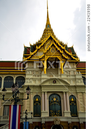 thailand asia   in  bangkok rain  temple   22419398