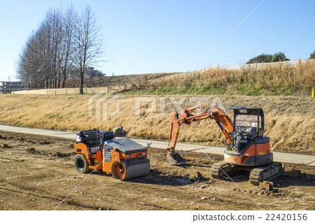 道路施工用重型機械 22420156