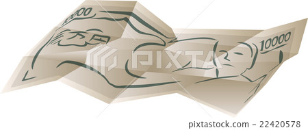 I broke up in 10,000 yen 22420578