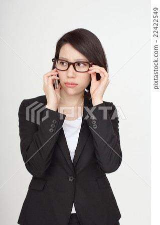 職業女性戴著眼鏡 職業女性戴著眼鏡 22422549