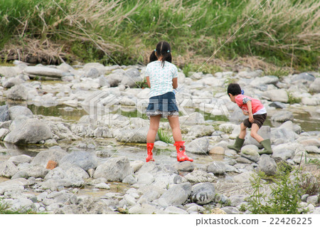 Children playing at Kawahara Children playing at Kawahara 22426225
