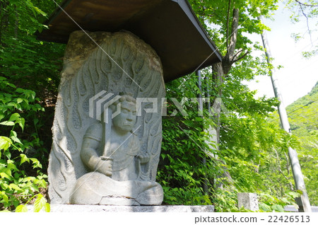 Shinshu's cultural asset masterpiece Moriya Sadaharu's stone Buddha Statue Fudo Statue overlook Yokohama Nagano Prefecture Ina City Takatoshi Mitsumigawa 22426513