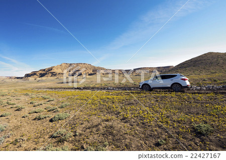 SUV in Desert SUV in Desert 22427167