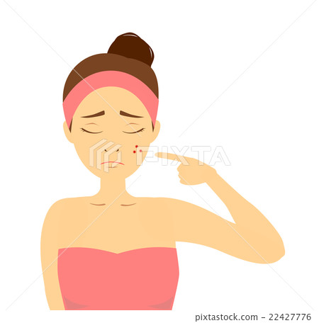Women who care about acne 22427776