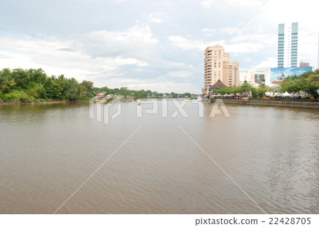 Sarawak River (Kuching / East Malaysia / Borneo Island) 22428705