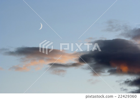 Crescent of the moon 22429360