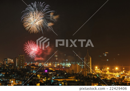 Beautiful fireworks 22429406