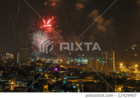 Beautiful fireworks Beautiful fireworks 22429407