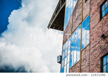 reflection of sky in windows reflection of sky in windows 22431490