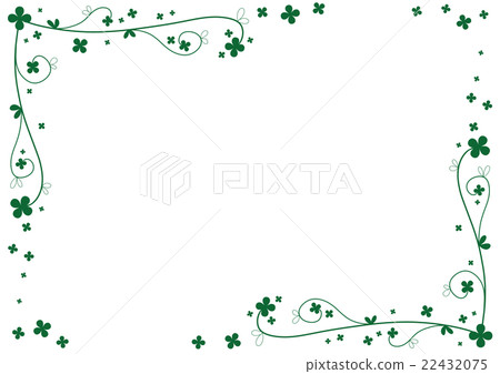 Frame Flower green Frame Flower green 22432075