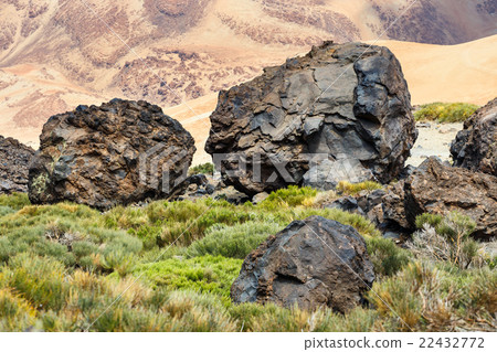 Volcanic bombs on Montana Blanca, Tenerife Volcanic bombs on Montana Blanca, Tenerife 22432772