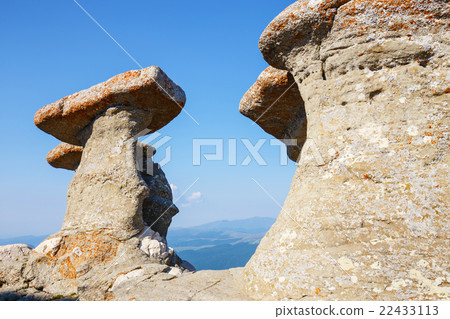 Babele, rocky structures in Bucegi, Romania 22433113