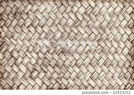 Brown woven bamboo close up texture Brown woven bamboo close up texture 22433252