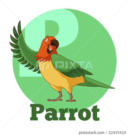 ABC Cartoon Parrot 22435420