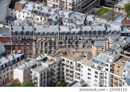 paris building city view aerial landscape 22436119