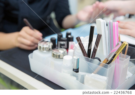 Nail tools and salon landscape 22436768
