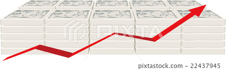 Image that money increases 22437945