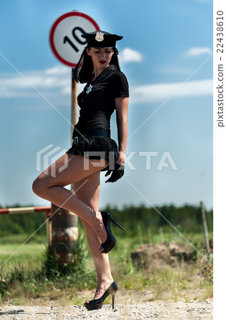 Sexy police woman Sexy police woman 22438610