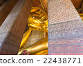 Big Reclining Buddha, Wat Pho, Bangkok of Thailand 22438771