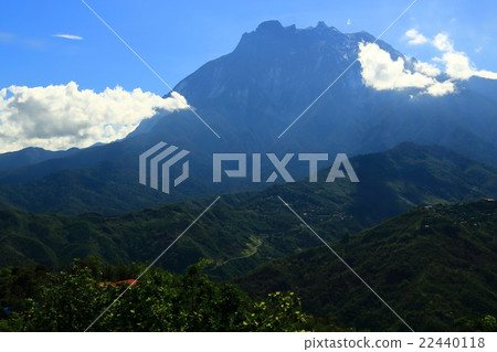 Full view of Mt. Kinabalu Full view of Mt. Kinabalu 22440118