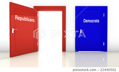 The Republicans Win The Election Concept - Stock Illustration [22440502 ...