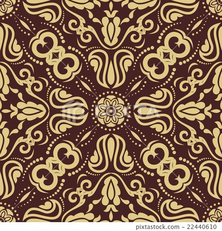 Seamless Oriental Vector Background 22440610