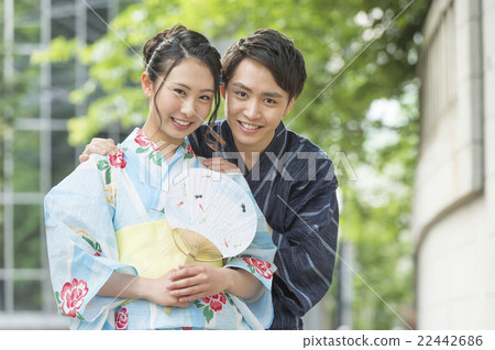 浴衣夫婦 22442686