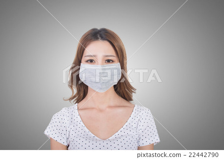 Woman in mask Woman in mask 22442790