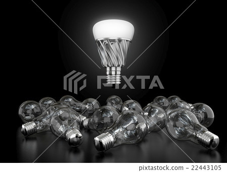 LED bulb and incandescent bulb LED bulb and incandescent bulb 22443105