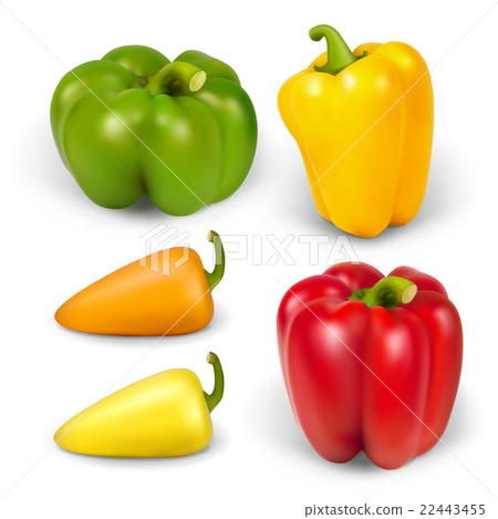 set realistic peppers 22443455