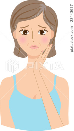 Female Middle Hair Trouble 22443657