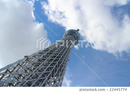 抬頭看東京天空樹 抬頭看東京天空樹 22445774