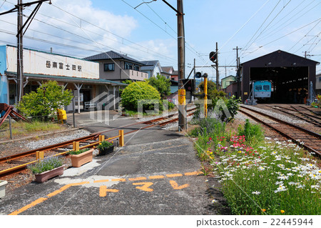 In the premises of Futaoka station 22445944