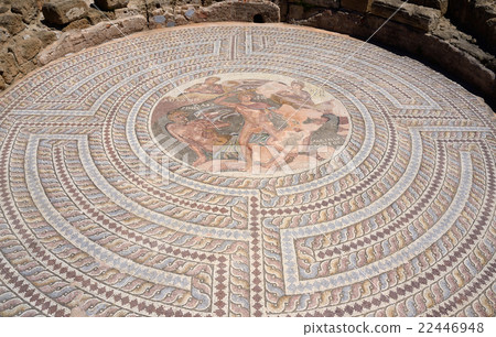 Mosaic floors with Greek mythology scenes,Paphos Mosaic floors with Greek mythology scenes,Paphos 22446948