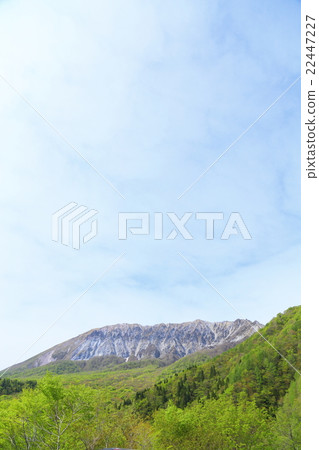 Tottori ken Oyama and blue sky 22447227