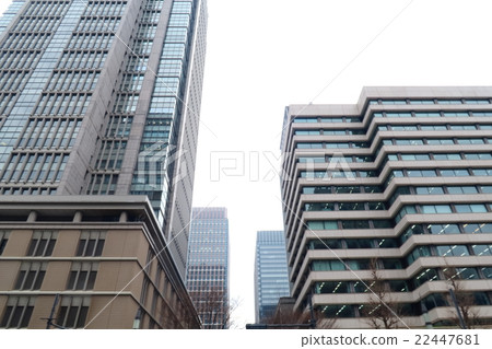 Image of Otemachi business district in Tokyo 22447681