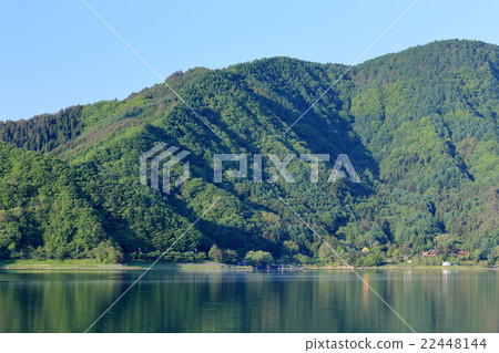 Kawaguchiko lacuna of fresh green 22448144