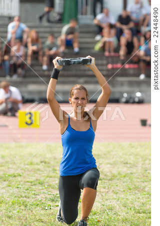 Crossfit competition Crossfit competition 22448490