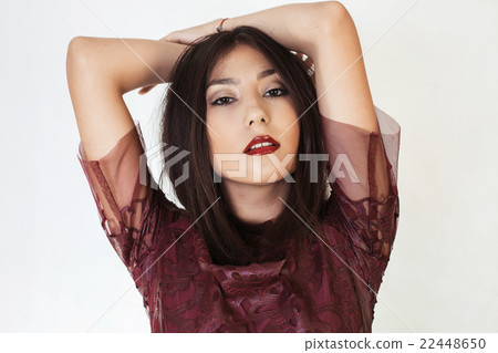 Portrait of a beautiful girl 22448650