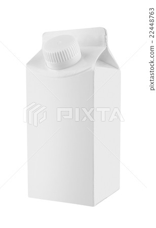 Milk and juice white carton package Milk and juice white carton package 22448763