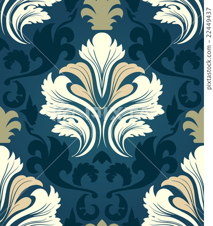 Damask seamless pattern 22449437